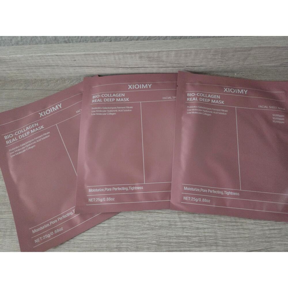 3 Pack -‎ bio-collagen real deep mask. Overnight Hydration Mask